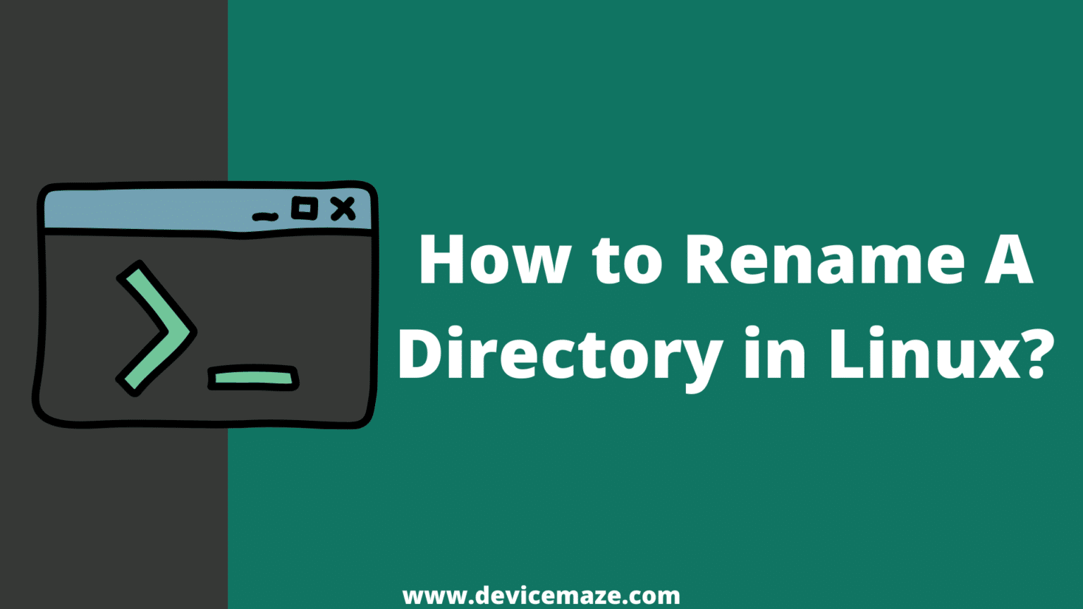 rename directory